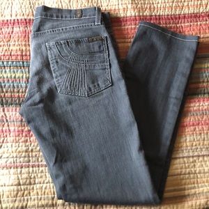 7 For All Mankind Gray Roxanne Jeans